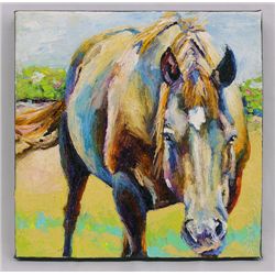 2013 Oil Painting of Horse - Sandra Spencer