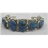 Image 2 : Navajo Sterling Turquoise Bracelet - Janet Mariano