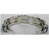 Image 3 : Navajo Sterling Turquoise Bracelet - Janet Mariano
