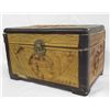 Image 1 : Vintage Carved Wood Storage Box