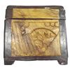 Image 5 : Vintage Carved Wood Storage Box