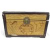 Image 6 : Vintage Carved Wood Storage Box