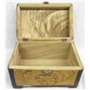 Image 7 : Vintage Carved Wood Storage Box