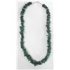 Image 1 : Stacked Malachite Bead Necklace