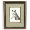 Image 1 : Framed Signed Print Foal - Robert Shoofly Shufelt