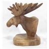Image 3 : Carved Solid Wood Moose Carvings