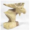 Image 4 : Carved Solid Wood Moose Carvings