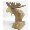 Image 5 : Carved Solid Wood Moose Carvings