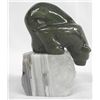 Image 2 : Carved Jade Bear on Quartz Crystal Base