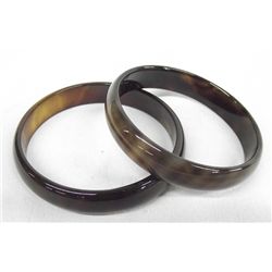 Tiger's Eye Agate Bangle Bracelets