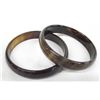 Image 1 : Tiger's Eye Agate Bangle Bracelets