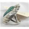 Image 3 : Old Pawn Navajo Sterling Turquoise Ring