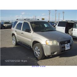 2001 - FORD ESCAPE