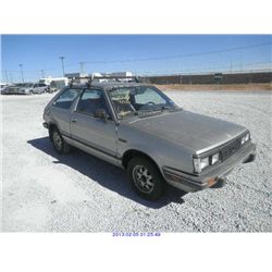 1987 - SUBARU GL SURBANE