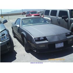 1989 - CHEVROLET CAMARO