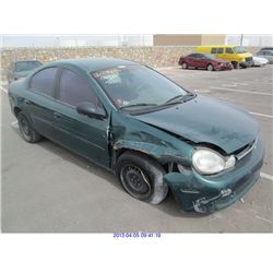 2000 - PLYMOUTH NEON
