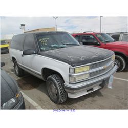 1999 - CHEVROLET TAHOE