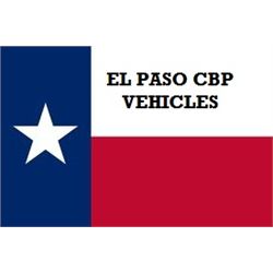 El Paso, TX CBP Vehicles