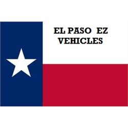 El Paso,Texas EZ vehicles listed below
