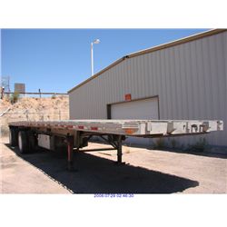 1984 - FLATBED TRAILER