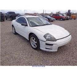 2000 - MITSUBISHI ECLIPSE// RESTORED SALVAGE TITLE