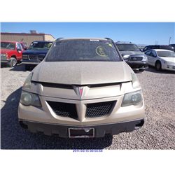 2003 - PONTIAC AZTEK
