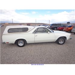 1980 - CHEVROLET EL CAMINO