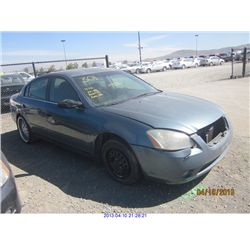 2002 - NISSAN ALTIMA