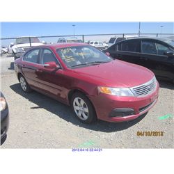 2009 - KIA OPTIMA