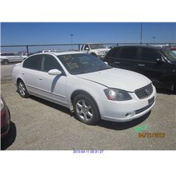 2006 - NISSAN ALTIMA