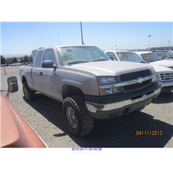 2004 - CHEVROLET SILVERADO