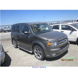2007 - HONDA ELEMENT