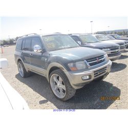 2001 - MITSUBISHI MONTERO