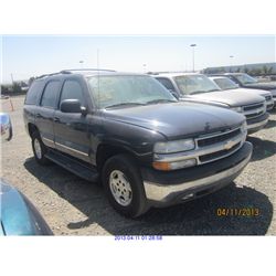 2004 - CHEVROLET TAHOE