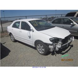 2005 - TOYOTA COROLLA