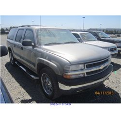 2001 - CHEVROLET SUBURBAN // EXPORT ONLY