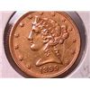 Image 1 : 1899 $5 Gold Liberty XF40