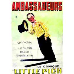 Le Comique Little Pich Ambassadeurs Ch. Lévy Paris Aff. N.E. B.E. B - Nombreuses déchirures / Man...