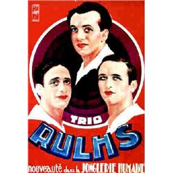 Lot de 22 : Trio Rulhs Nouveauté dans la jonglerie humaine. Nicolitch Marseille Lot de 22 Aff. N....