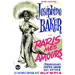 "Joséphine Baker dans "Paris mes Amours Photo LELOIR JEAN-PIERRE (d'après) Bruno Coquatrix pr...