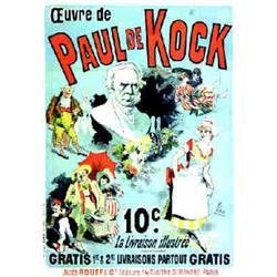 Oeuvre de Paul de Kock CHERET JULES  La livraison illustrée - Jules Rouff & Cie. Editeurs, Paris ...