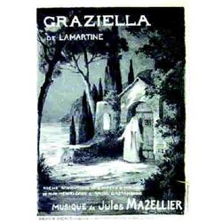 Lot de 3 : Graziella de Lamartine SERRES RAOUL Poème romantique en 4 actes & 6 tableaux de M.M. H...