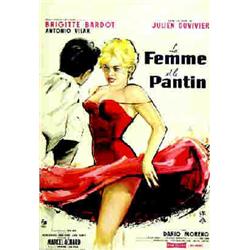 La Femme et le Pantin 1958 THOS YVES "Pathé Consortium Cinéma présente Brigitte Bardot, Antonio V...