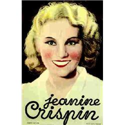 Lot de 3 : Jeanine Crispin  Jeanine Crispin (par Marcel Picard) / Pour vous - Jean Gabin et Jeani...