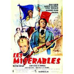 Les Misérables BERTRAND  D'après l'oeuvre de Victor Hugo - Avec Jean Gabin, Danielle Delorme, Ser...