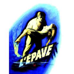 L'Epave 1949 ROJAC Maquette gouache / Gouach model B.E. B + 230/380 € 157 x 117 cm 1510/2490 FF 2...