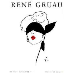 René Gruau - Le Rouge Baiser GRUAU Paris 1948 - Editions du Désastre Moderne du Lion Paris Aff. N...