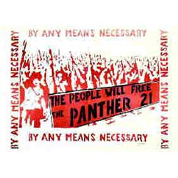 The People will Free the Panther 21 By any means necessary Aff. N.E. B.E. B + Déchirures / Tears...