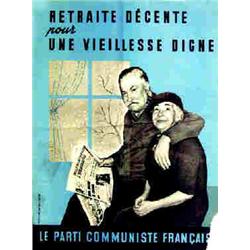 Lot de 7 Affiches sur le Parti Communiste Français Lot de 7 Aff. N.E. / Lot of 7 Posters N.E. Dif...