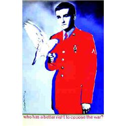 Who has the Better Right to Oppose the War ? 1969 AVEDON RICHARD Aff. E. B.E. B + 300/610 € 95 x...